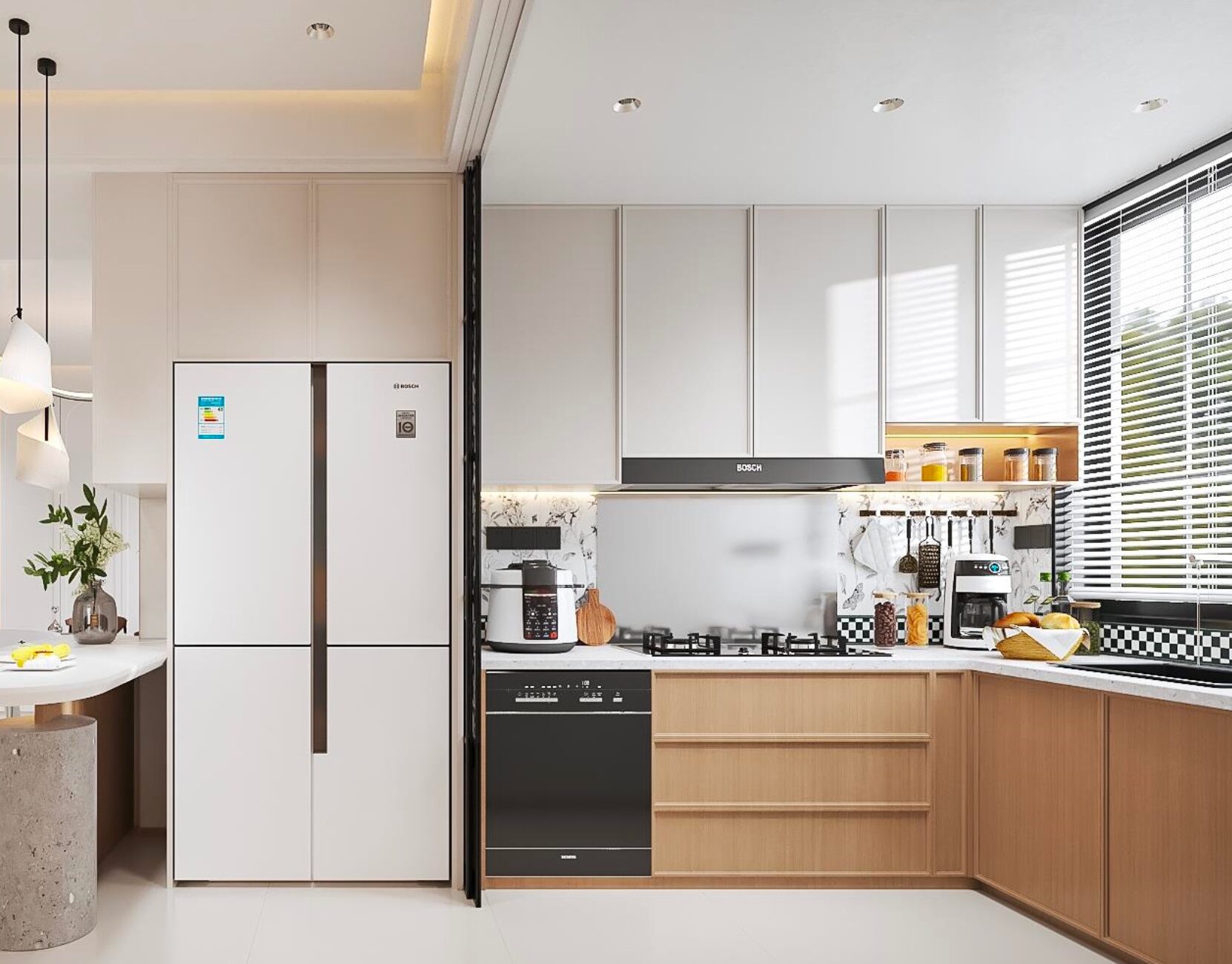 Condo kitchen cabinet Singapore — custom carpentry CASAWAVE