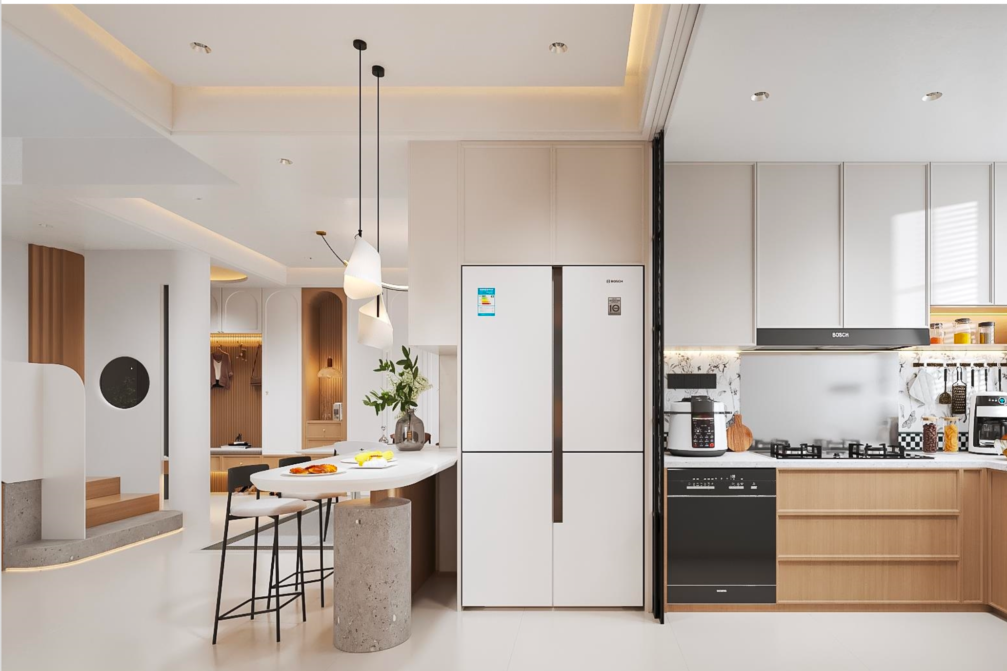 Waterproof aluminium kitchen cabinet Singapore — Alu-Clad hybrid with solid ENF plywood core