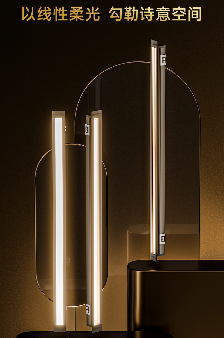 ARTCILUX cabinet lighting — 4000K seamless strip with hidden wiring inside wardrobe