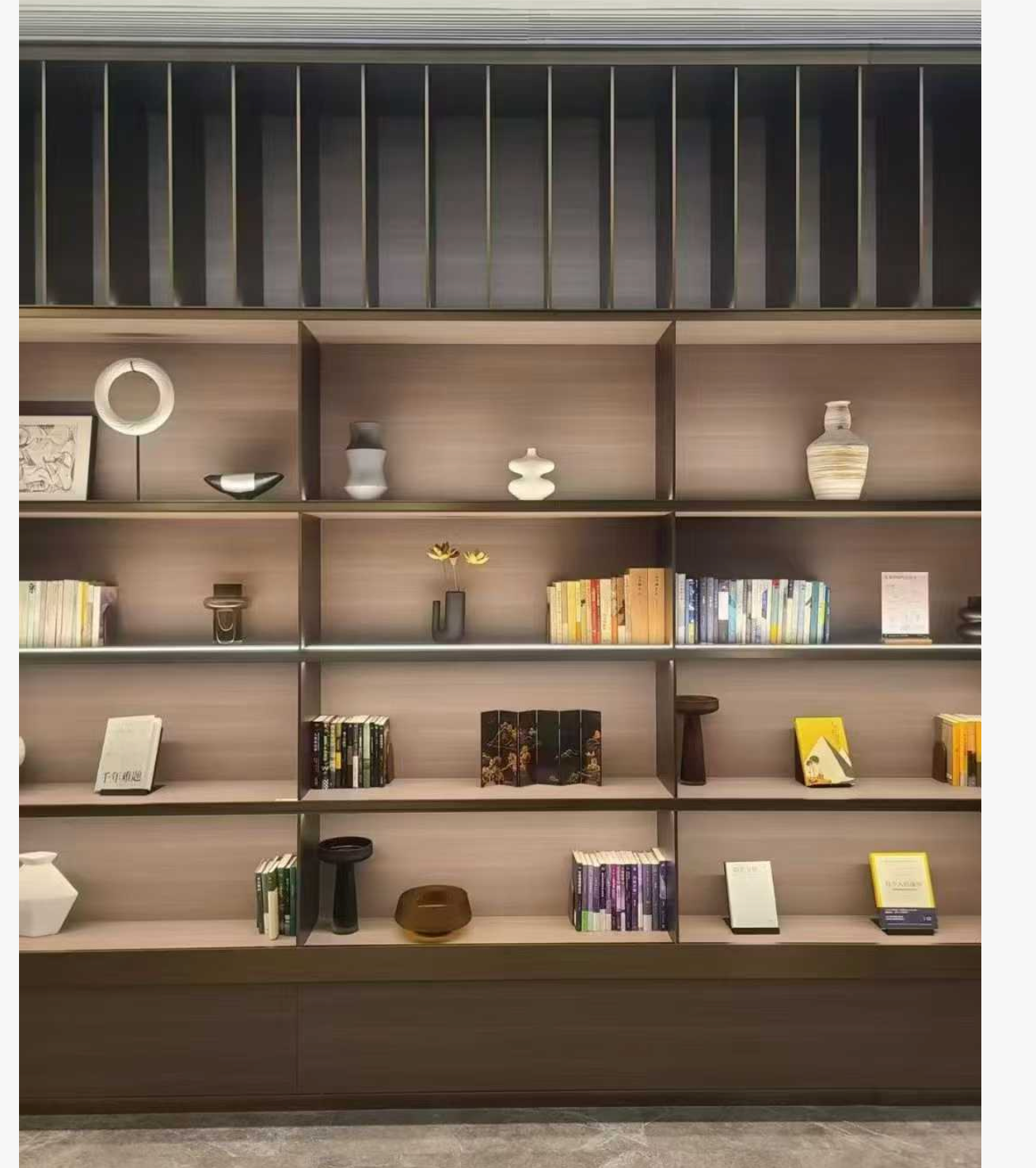 Langsen integrated shelving and storage system